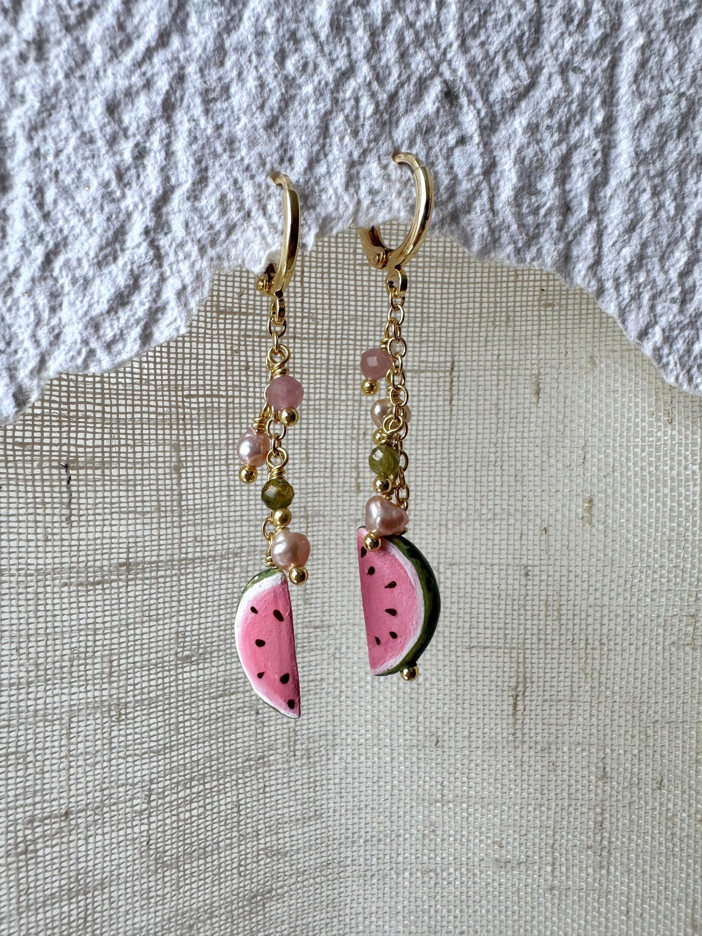 Vatnsmelónur og bleikar perlur