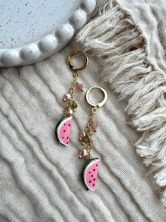 Vatnsmelónur og bleikar perlur